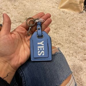 YES Reed Luggage Tag Periwinkle